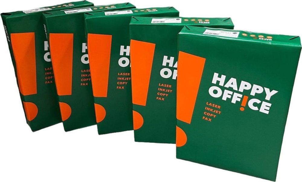 Papier ksero Happy Office A4 80g 1x500 - obrazek 2